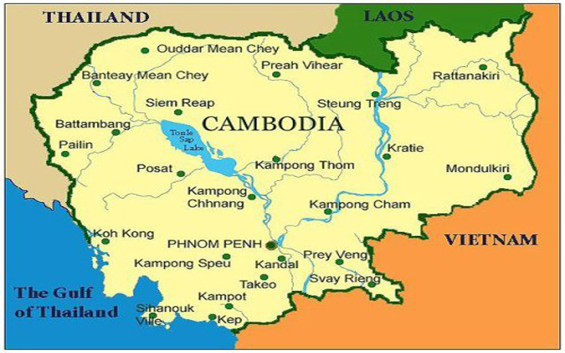 Vận chuyển đường bộ Campuchia bao lâu thì tới nơi?